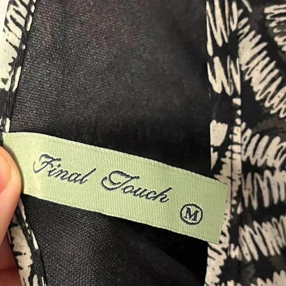 Women’s Final Touch Dress Size Medium - Picture 3 of 6